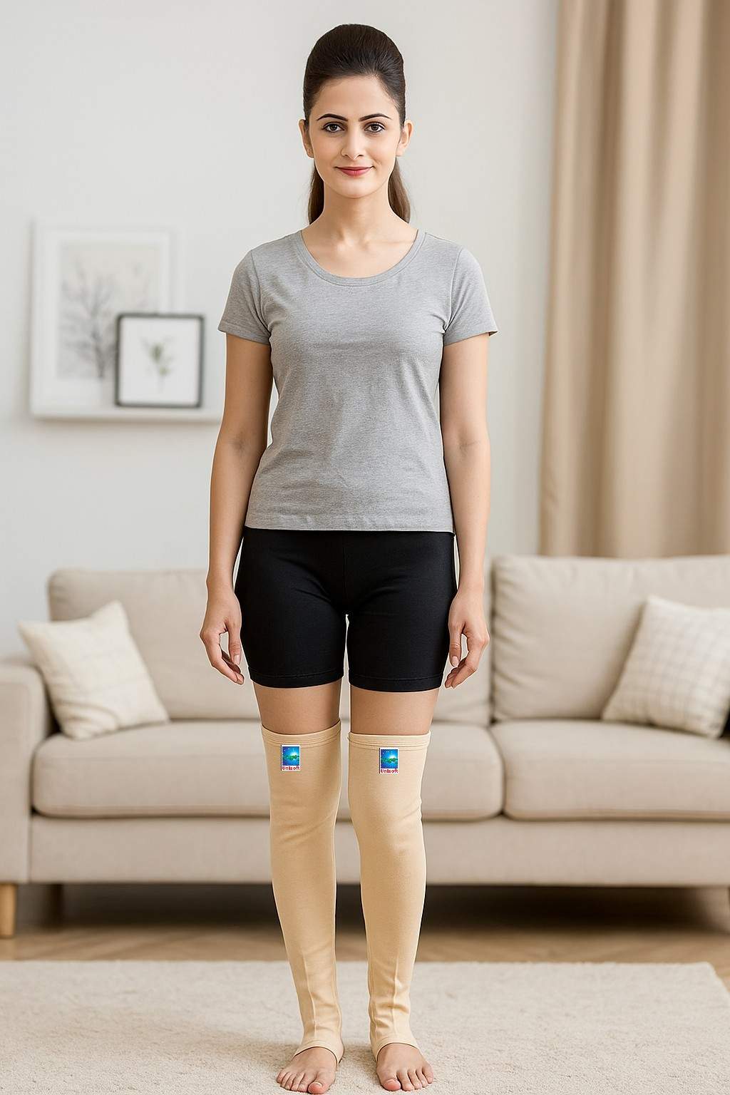 Varicose Vein Stockings Above Knee Deluxe

