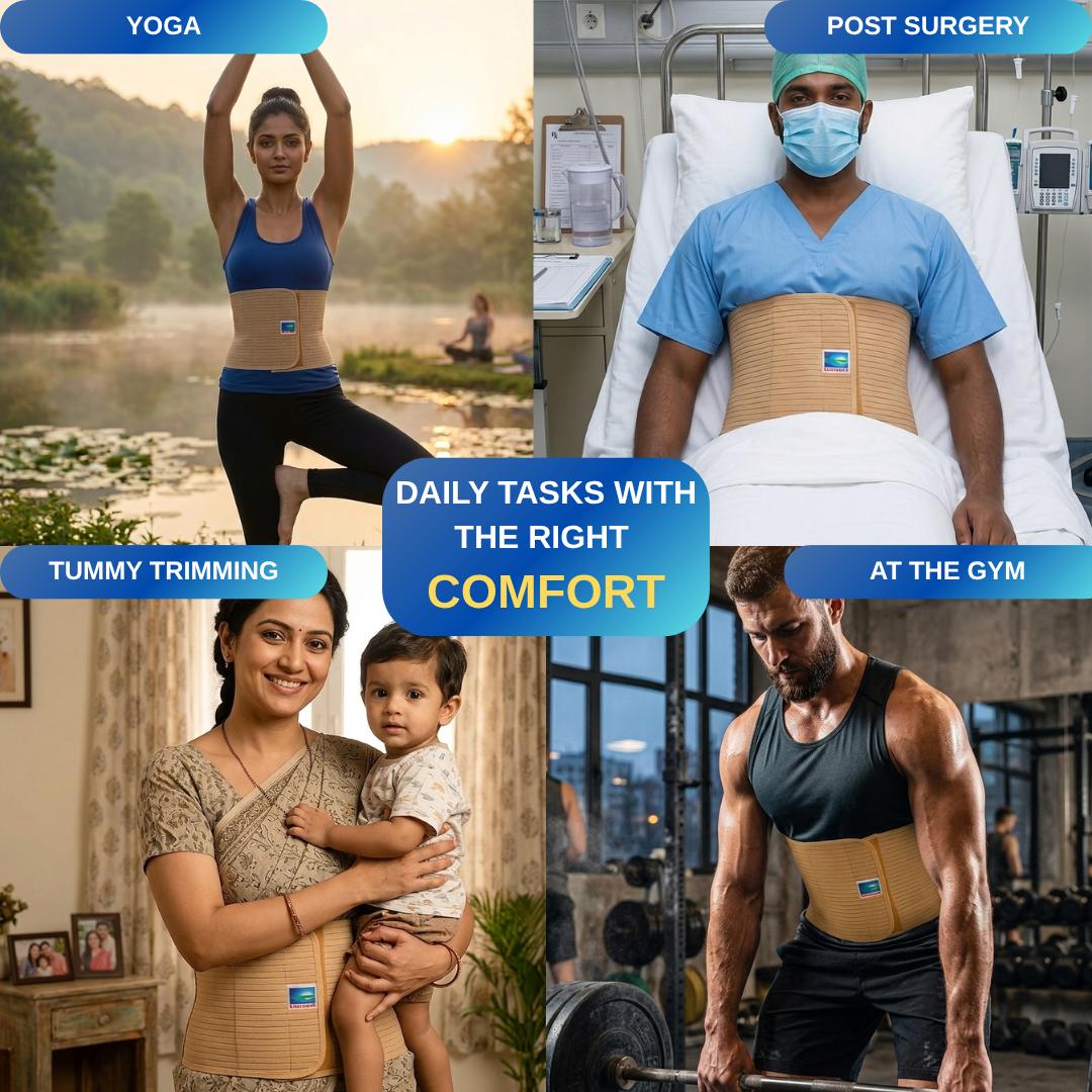 Abdominal Binder 8" Premium Elastic - Image 4