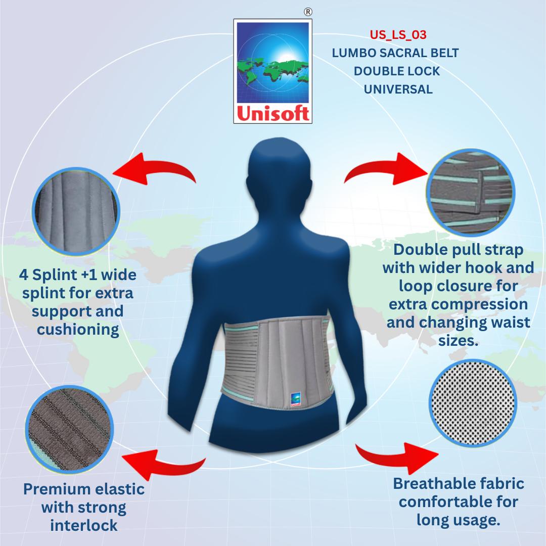 Lumbo Sacral Belt Double Lock - Image 3