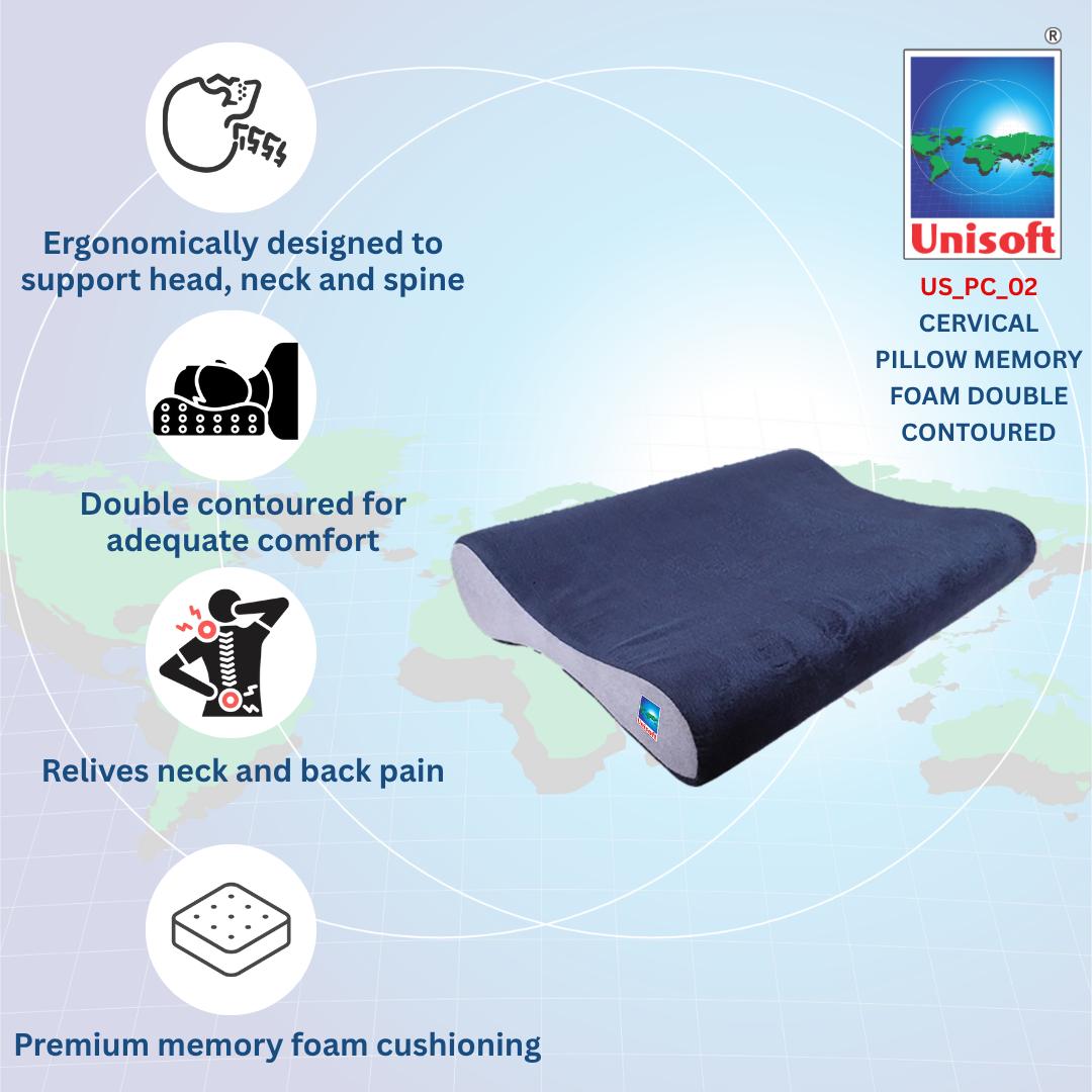 Cervical Pillow
Double Contoured Memory Foam - Image 3