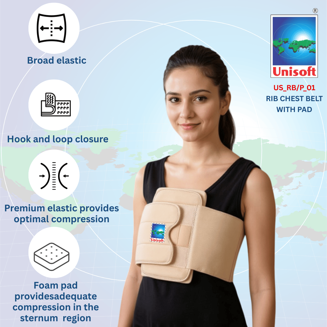 Rib Chest Belt With Pad - Image 2