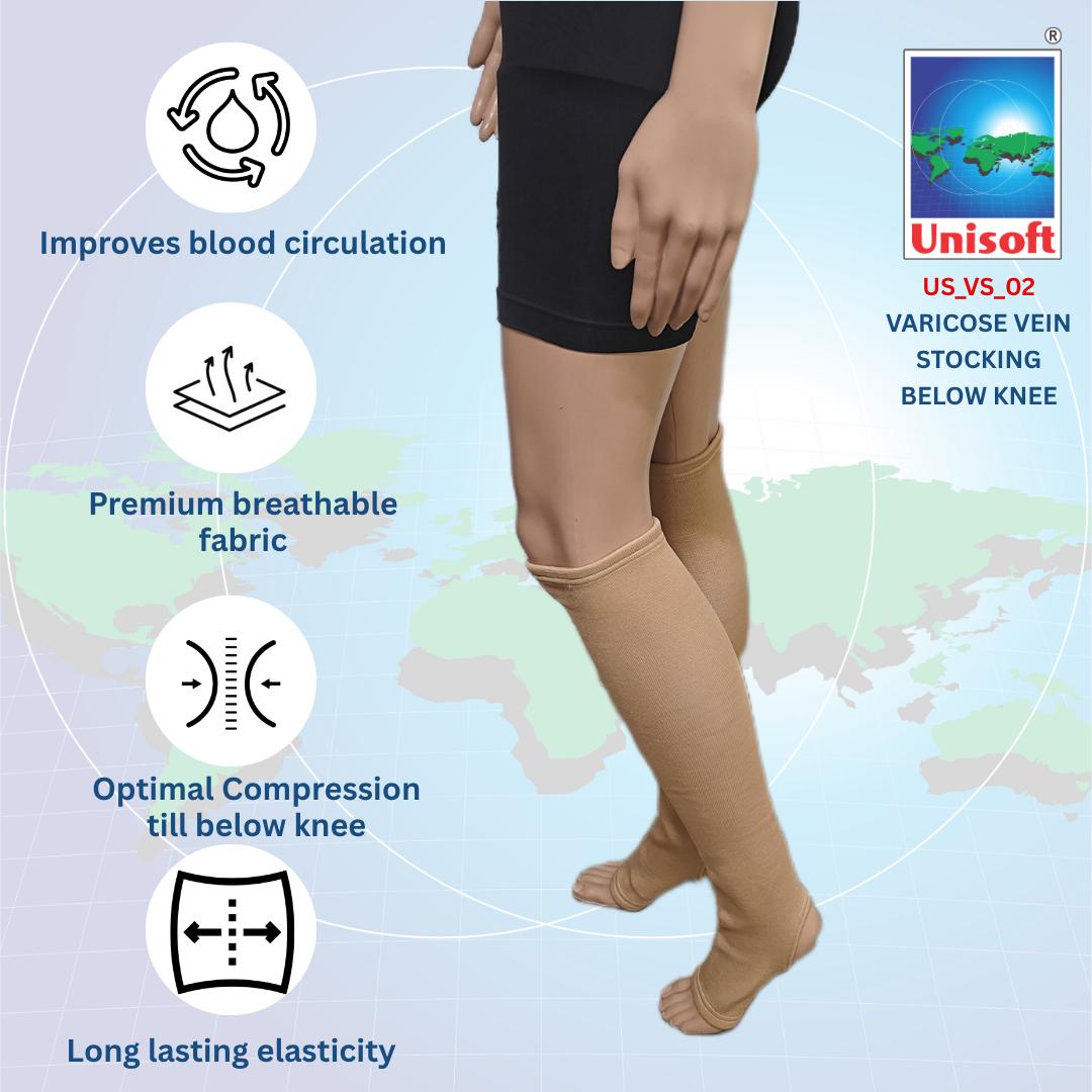 Varicose Vein Stockings Below Knee - Image 2